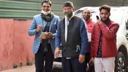 Congress leader and former Uttarakhand Chief Minister Harish Rawat arrives to meet party leader Rahul Gandhi, ahead of 2022 Uttarakhand Legislative Assembly election, in New Delhi, Friday, Dec. 24, 2021.