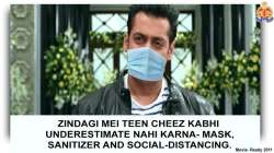 Corona ki 'Dabangg'ai ko 'Kick' kijiye: UP Police spread awareness against Omicron in Salman style