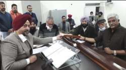 Captain Amarinder Singh filed his nomination from Patiala Urban Assembly Constituency.