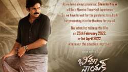 Bheemla Nayak: Makers of Pawan Kalyan, Rana Daggubati's film lock two release dates