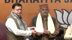 Late CDS General Bipin Rawat's brother Colonel Vijay Rawat (retired) joins BJP ahead of Uttarakhand polls.