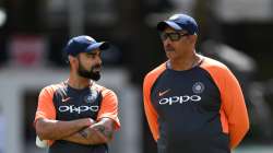 File photo of Virat Kohli and Ravi Shastri