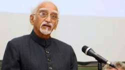 Former Vice President Hamid Ansari