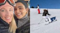  Samantha Ruth Prabhu shares hilarious video of herself falling during skiing in Switzerland | WATCH