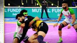 File Photo of Patna Pirates competing against Telugu Titans in PKL 2021-22.