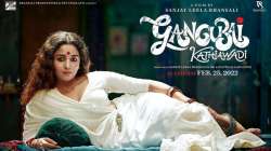 Gangubai Kathiawadi poster featuring Alia Bhatt