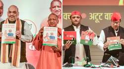 BJP vs Samajwadi Party manifesto