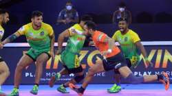 File photo of Patna Pirates playing against U Mumba in a Pro Kabaddi League season 8.