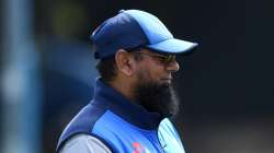 Saqlain Mushtaq during a practice session (File photo)