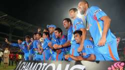 File photo of Indian cricket team celebrating 2011 World Cup win