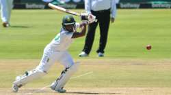 Keegan Petersen plays a shot during a Test match against India (File Photo)