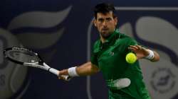 File photo of Novak Djokovic during the Dubai Tennis Championships 2022.