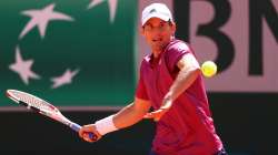 Dominic Thiem plays a forehand during a Tennis match (File image)