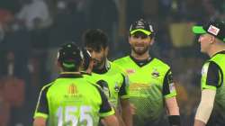 Pak pacer Haris Rauf was caught on camera slapping teammate Kamran Ghulam during Lahore Qalandars ma