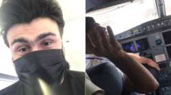 Aarya Babbar offends airline pilot with his joke; asks him 'If He Should Get off the Flight' | WATCH