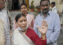 Former Bihar CM Rabri Devi