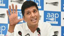 AAP leader Saurabh Bharadwaj.