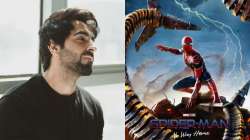 Ayushmann Khurrana, SpiderMan No Way Home poster