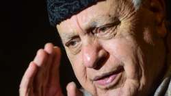 Former Jammu and Kashmir chief minister Farooq Abdullah.