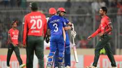 Afghanistan chase down 116 set by Bangladesh in the second and final match with eight wickets to spa