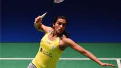 PV Sindhu in action during a match (File photo)