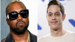 Kanye West and Pete Davidson