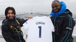 Ranveer Singh and football icon Ledley King