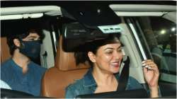 Sushmita Sen and Rohman Shawl snapped together in Mumbai