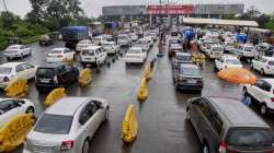 A toll plaza in Navi Mumbai.