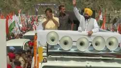 arvind kejriwal, roadshow, bhagwant mann, kejriwal bhagwant mann