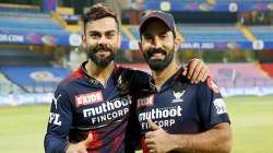 Dinesh Karthik and Virat Kohli (File Photo)