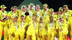 Australian women cricket team celebrates after winning ICC Women's World Cup 2022