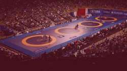 three of the five Greco Roman grapplers in action, including Sunil Kumar, won bronze medals 