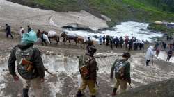 Jammu and Kashmir, Amarnath Yatra, Paramilitary troops, Jammu police, Drone Cameras, Union Home Secr