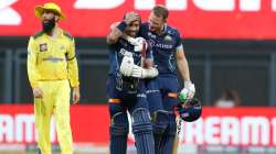 Miller and Saha after win vs CSK