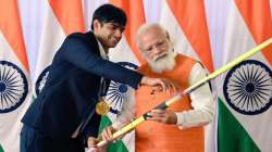 Neeraj Chopra and PM Modi