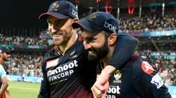 Dinesh Karthik and Faf after eliminator vs LSG