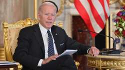 US President Joe Biden at Akasaka Palace, Monday, May 23, 2022, in Tokyo.