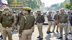 up police, gosainganj, madrasa