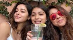 Ananya Panday, Rysa Panday and Bhavana Pandey