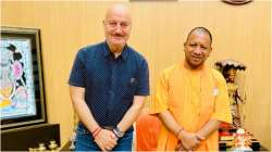 Anupam Kher shares pics from meet with Yogi Adityanath at his residence: You are a source of energy 