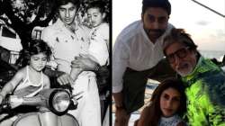 Amitabh Bachchan walks down memory lane, shares throwback pictures with children Abhishek, Shweta