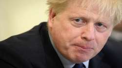 Britain's Prime Minister Boris Johnson addresses his Cabinet during his weekly Cabinet meeting in Downing Street on Tuesday, June 7, 2022 in London.?