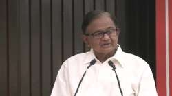 Senior Congress leader P Chidambaram