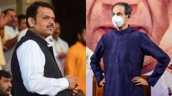 Maharashtra?LoP Devender Fadnavis and Chief Minister Uddhav Thackeray (Right)