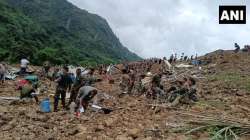 Massive landslide triggered by incessant rains caused damage to Tupul station building of ongoing Jiribam – Imphal new line project.? Landslide also stuck the track formation, camps of construction workers.?
?