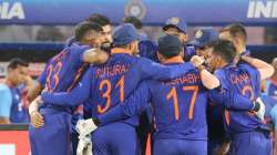 Team India in a huddle ahead of 2nd T20 vs South Africa