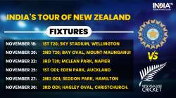 IND vs NZ - Fixtures