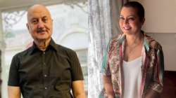 Anupam Kher and Mahima Chaudhry