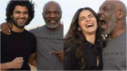 Mike Tyson, Vijay Deverakonda, Ananya Panday